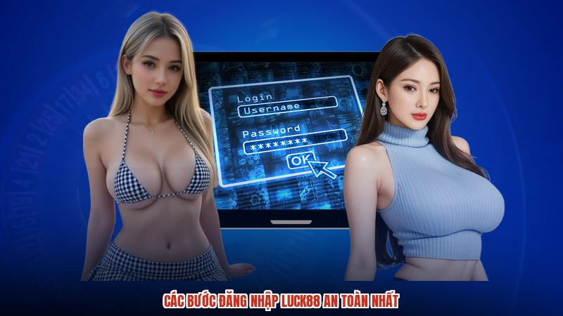 Các bước đăng nhập LUCK88 an toàn nhất