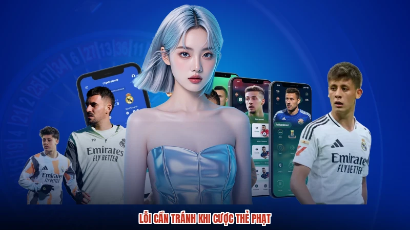 Lỗi cần tránh khi cược thẻ phạt