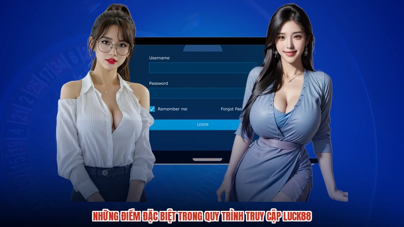 Những điểm đặc biệt trong quy trình truy cập LUCK88