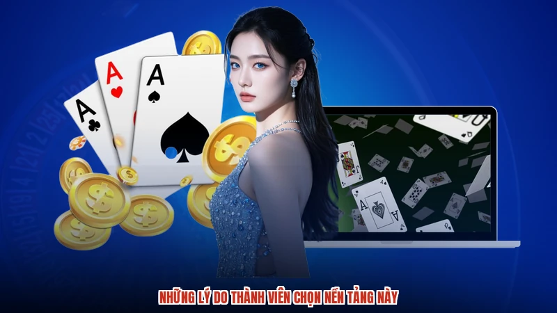 Những lý do thành viên chọn nền tảng này