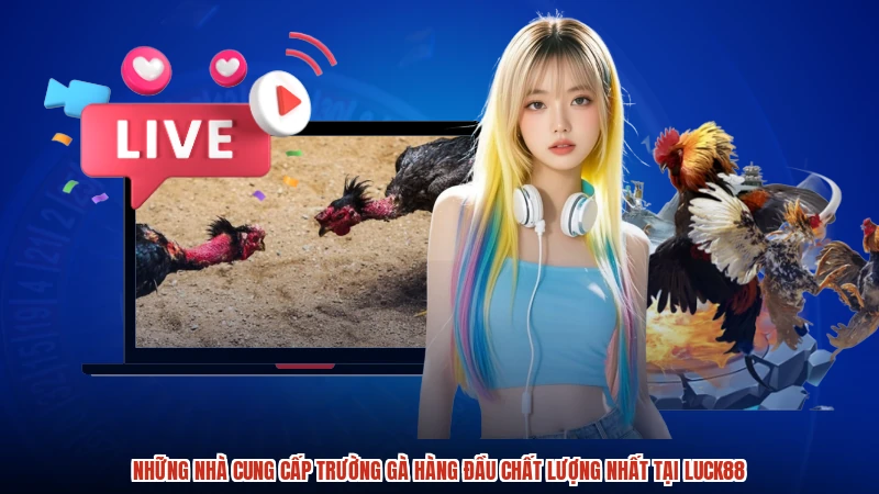 Những nhà cung cấp trường gà hàng đầu chất lượng nhất tại LUCK88