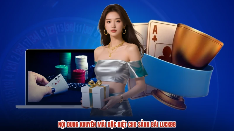 Nội dung khuyến mãi đặc biệt cho sảnh bài LUCK88