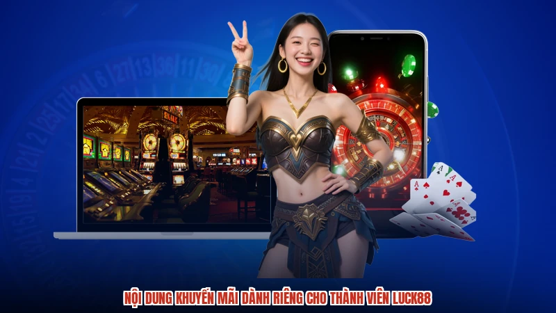 Nội dung khuyến mãi dành riêng cho thành viên LUCK88