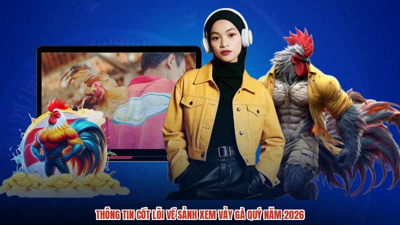 Thông tin cốt lõi về sảnh xem vảy gà quý năm 2026